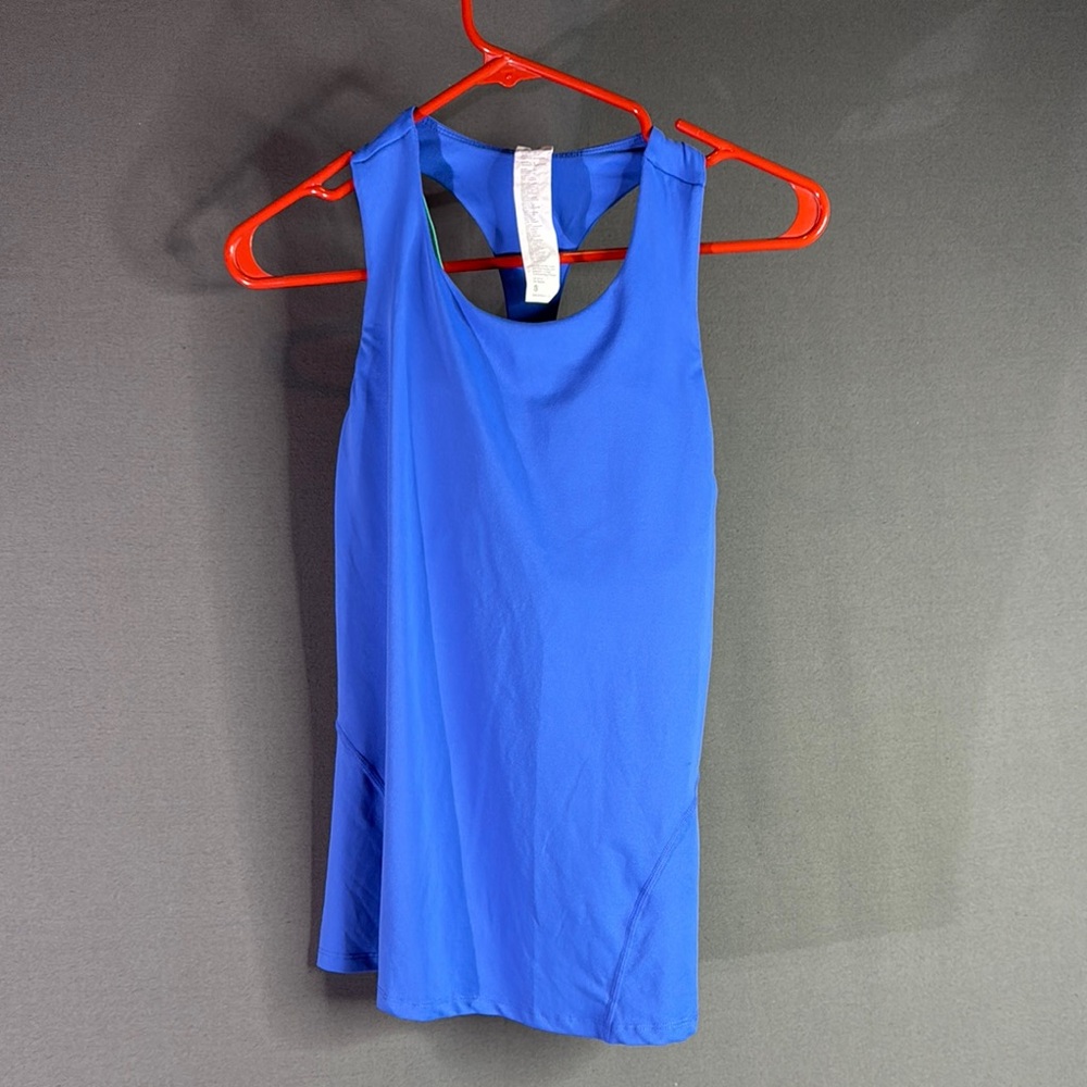 Fabletics Vibrant Blue Sleeveless‎ Top size small
